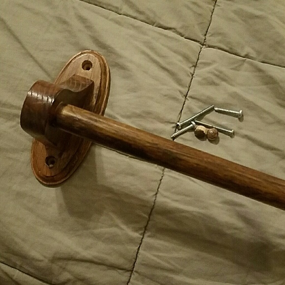 Other - Vintage wooden towel rack